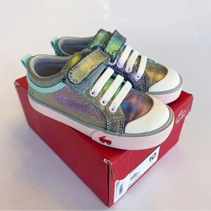 SEE KAI RUN Kristin Low Top Sneaker in Rainbow Shimmer